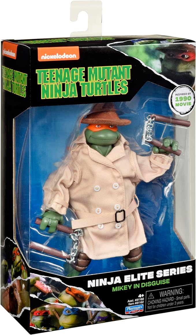 Teenage Mutant Ninja Turtles: Ninja Elite 6" Michelangelo in Disguise Figure by Playmates Toys - Figurio