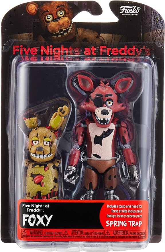 Funko Five Nights at Freddy's Articulated Foxy Action Figure, 5" - Figurio