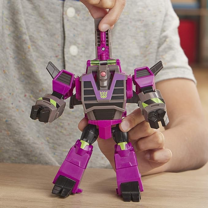 Transformers Toys Cyberverse Ultra Class Clobber Action Figure - Combines with Energon Armor to Power Up - for Kids Ages 6 and Up, 6.75-inch - Figurio