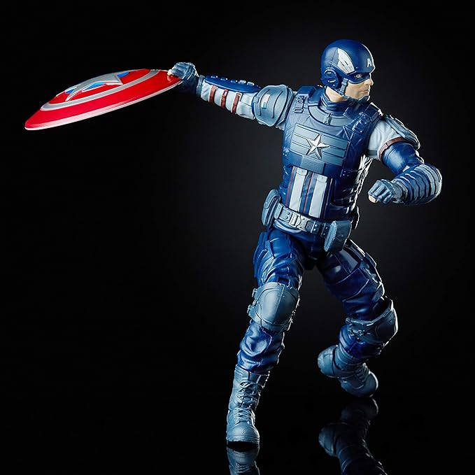 Hasbro Marvel Legends Series Gamerverse 6-inch Collectible Captain America Action Figure Toy, Ages 4 and Up - Figurio