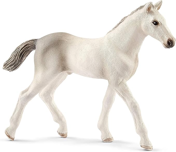 Schleich Horse Club, Horse Toys for Girls and Boys Holsteiner Foal Horse Figurine, Ages 5+ - Figurio