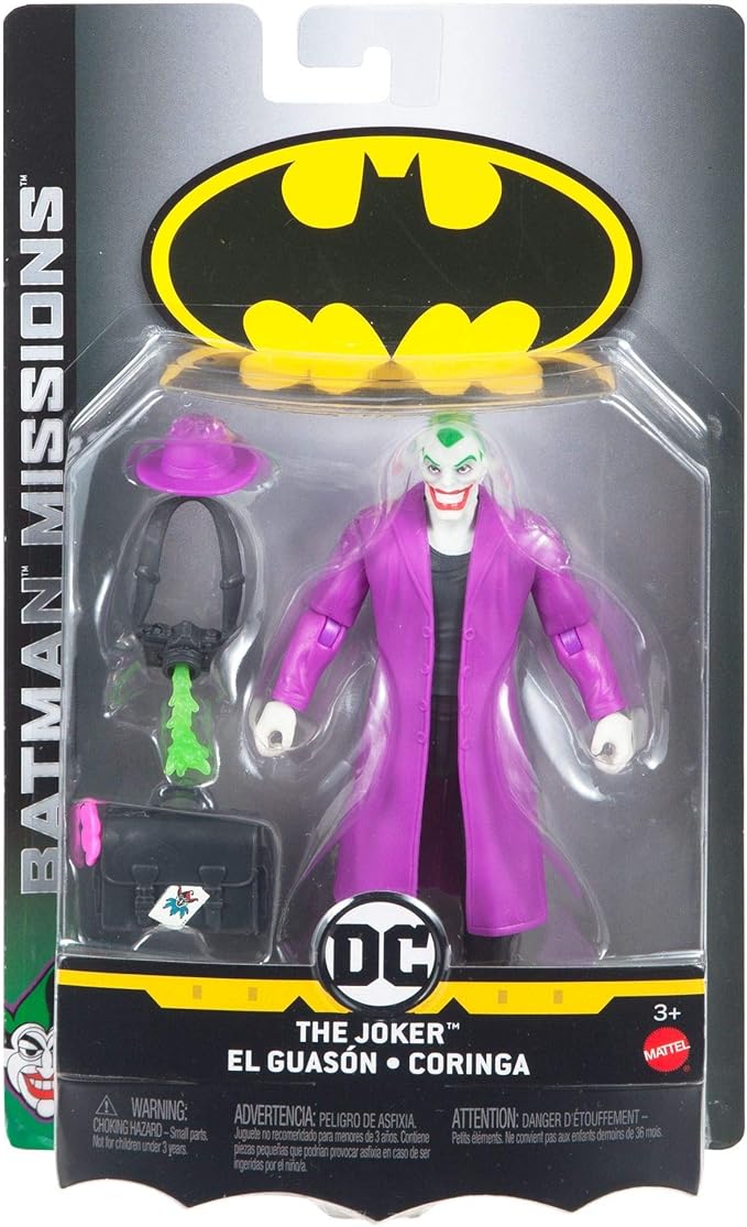 DC Comics Batman Missions The Joker Action Figure - Figurio