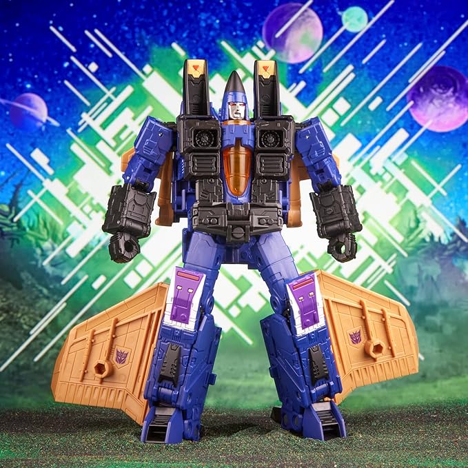 Transformers Toys Legacy Evolution Voyager Dirge Toy, 7-inch, Action Figure for Boys and Girls Ages 8 and Up - Figurio