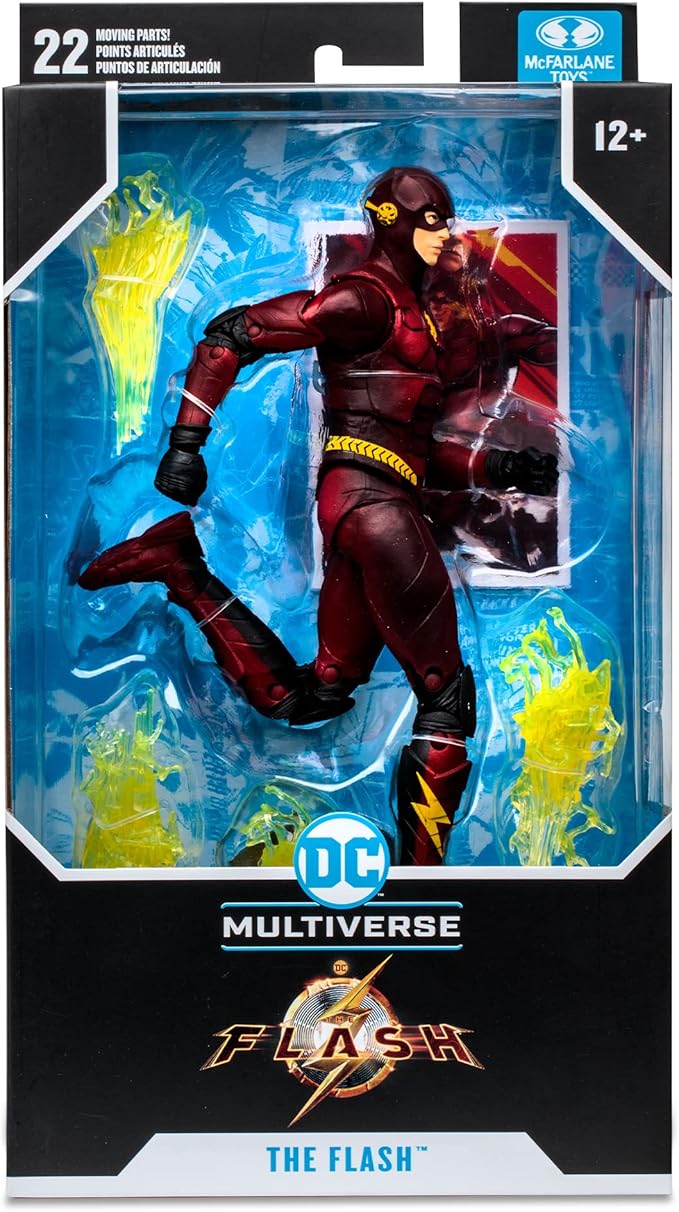 McFarlane - DC Multiverse - The Flash Movie 7" Action Figure - The Flash Batman Costume - Figurio