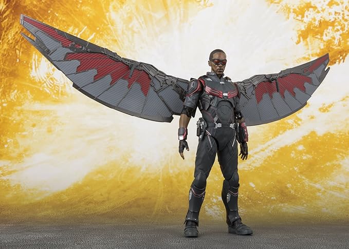 Bandai Tamashii Nations S.H.Figuarts Falcon "Avengers: Infinity War" Action Figure - Figurio