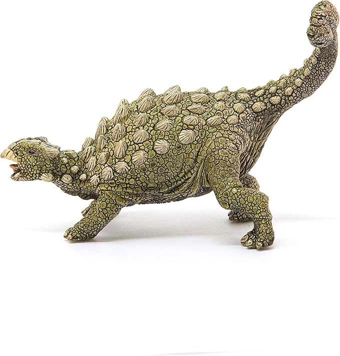 Schleich Dinosaurs Realistic Ankylosaurus Dinosaur Figure - Detailed Prehistoric Jurassic Dino Toy, Highly Durable for Education and Fun for Boys and Girls, Gift for Kids Ages 4+ - Figurio