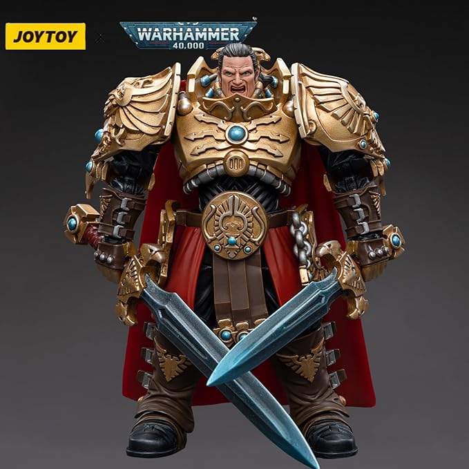 JOYTOY Warhammer 40K 1/18 Action Figure Adeptus Custodes Blade Champion Anime Collection Model Gift - Figurio