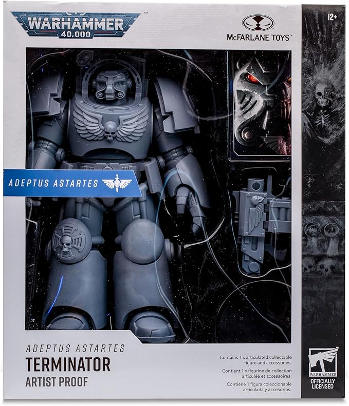 McFarlane Toys - Warhammer 40,000 Adeptus Astartes Terminator (Artist Proof) Mega Figure - Figurio