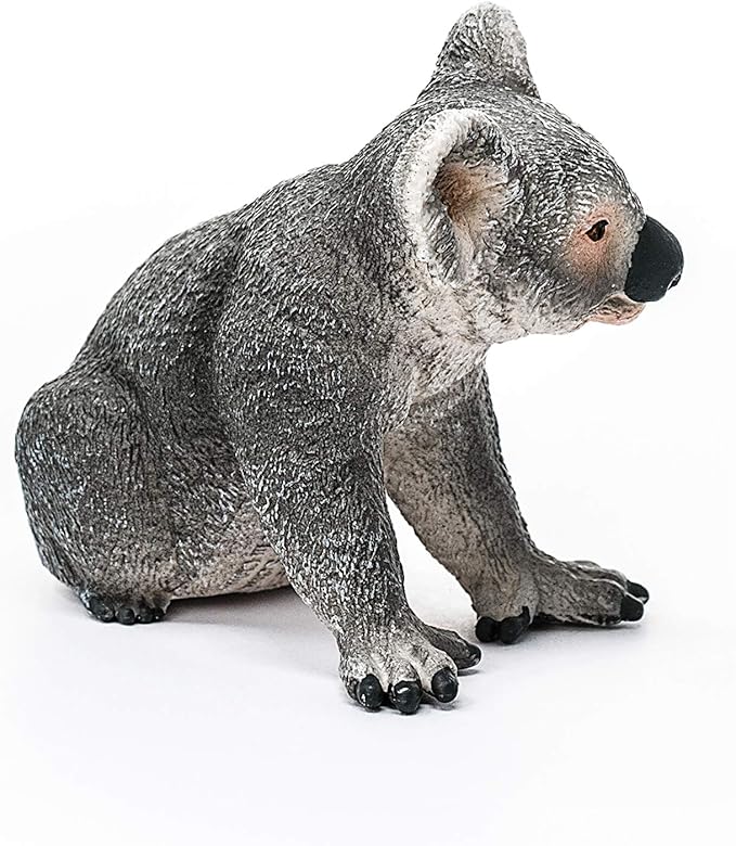 Schleich Wild Life, Animal Figurine, Animal Toys for Boys and Girls 3-8 Years Old, Koala Bear 2 inches - Figurio