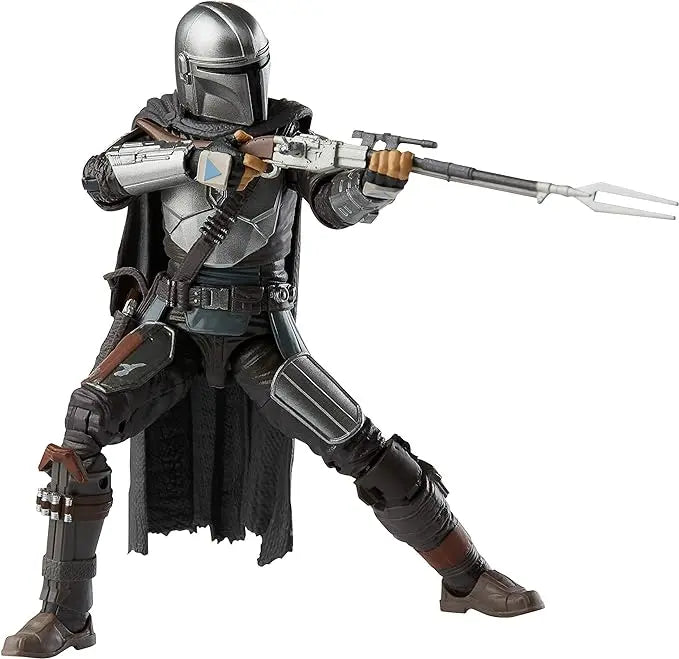 STAR WARS The Black Series The Mandalorian Toy 6-Inch-Scale Collectible Action Figure, Toys for Kids Ages 4 and Up - Figurio