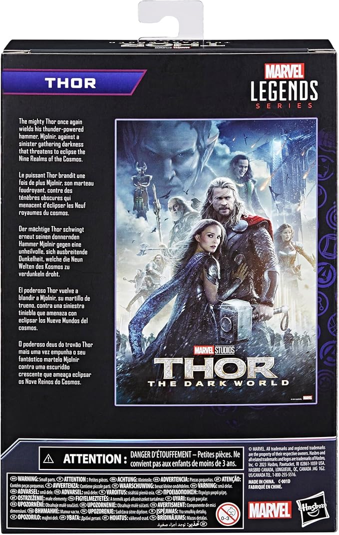 Marvel Hasbro Legends Series Thor, Thor: The Dark World Collectible 6 Inch Action Figures, Legends Action Figures - Figurio