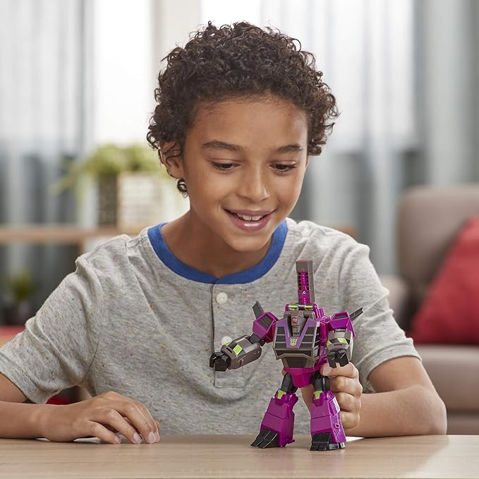 Transformers Toys Cyberverse Ultra Class Clobber Action Figure - Combines with Energon Armor to Power Up - for Kids Ages 6 and Up, 6.75-inch - Figurio