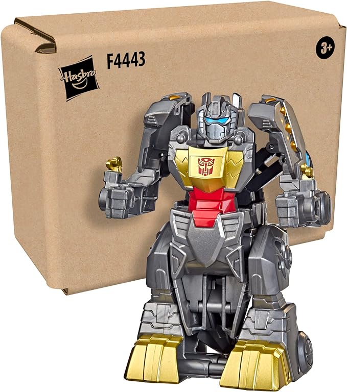 Transformers Classic Heroes Team Grimlock Converting Toy, 4.5-Inch Action Figure, for Kids Ages 3 and Up - Figurio