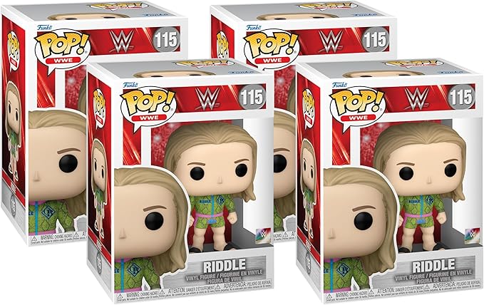 Funko Pop! WWE: Matt Riddle (Pack of 4) - Figurio