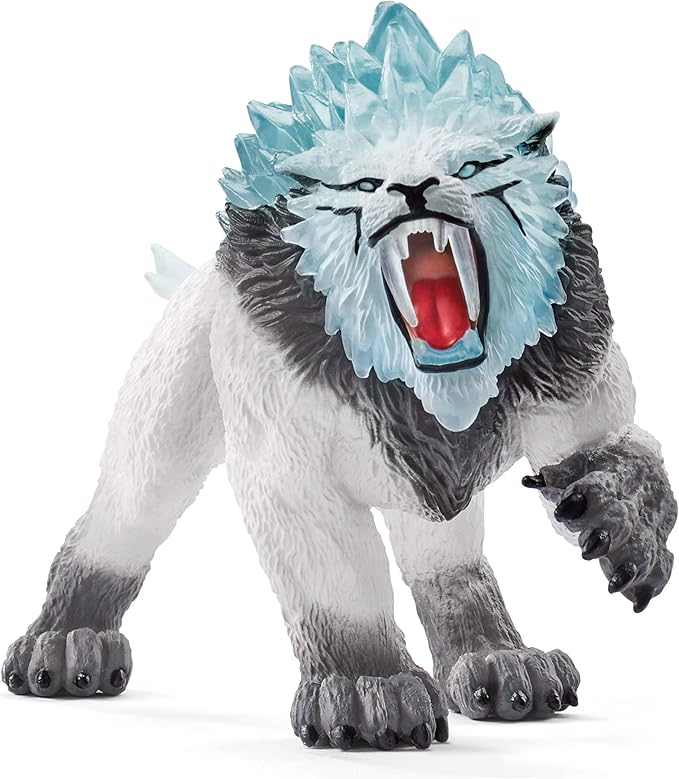 Schleich Eldrador Creatures, Mythical Creatures Toys for Kids, Attack on Ice Fortress Set with Ice Monster and Jungle Monster Action Figures, Ages 7+ - Figurio