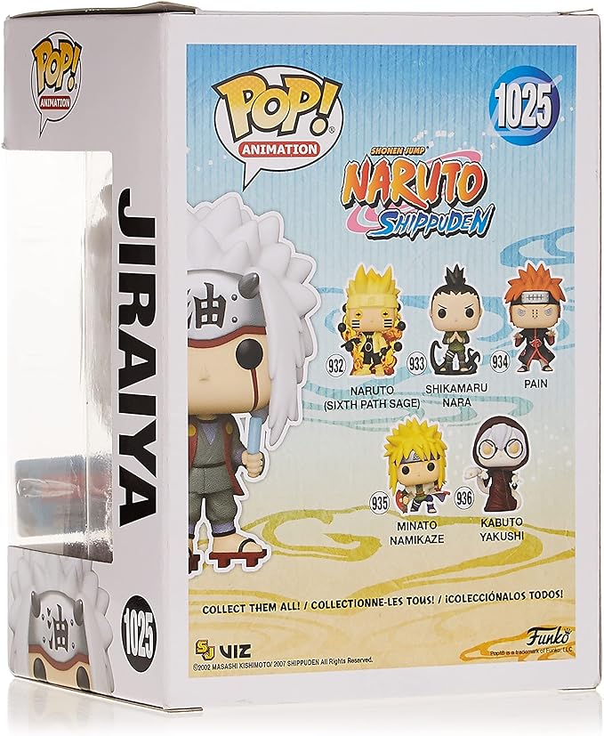 Funko Pop! Naruto Shippuden - Jiraiya with Popsicle, 2021 Fall Convention Exclusive Vinyl Figure #1025 - Figurio