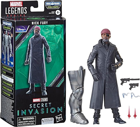 Marvel Legends Series Nick Fury, Secret Invasion Collectible 6-Inch Action Figures, Ages 4 and Up - Figurio