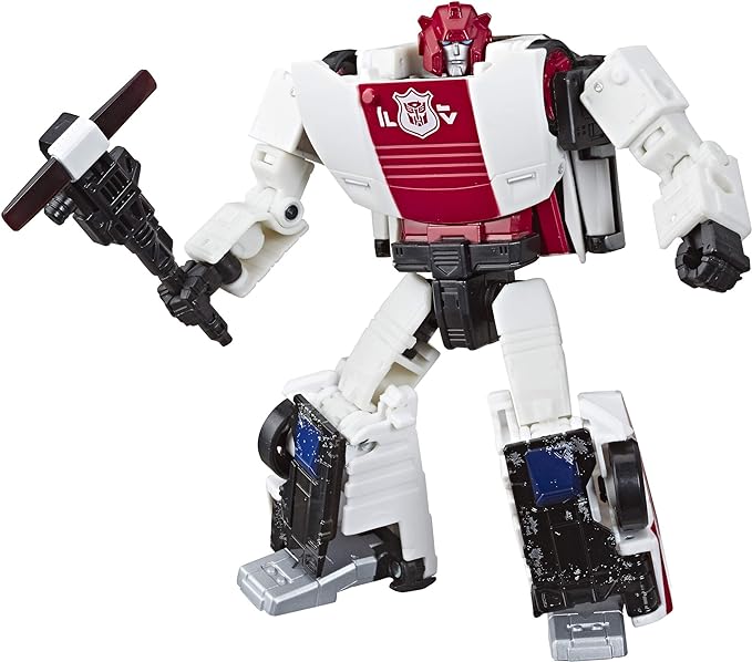 Transformers Toys Generations War for Cybertron Deluxe WFC-S35 Red Alert Action Figure - Siege Chapter - Adults and Kids Ages 8 and Up, 5.5-inch - Figurio