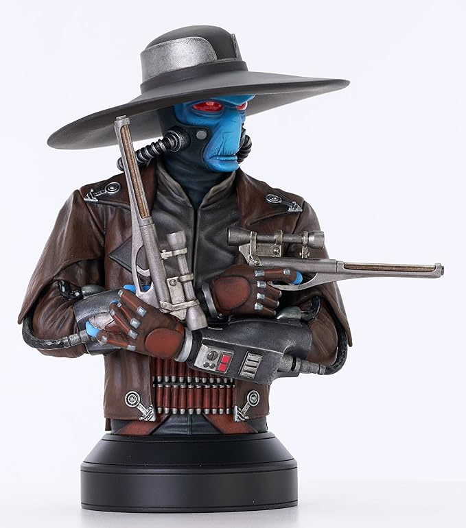 Diamond Select Toys Star Wars: The Clone Wars: Cad Bane 1:6 Scale Bust, Multicolor,6 inches,APR222241 - Figurio