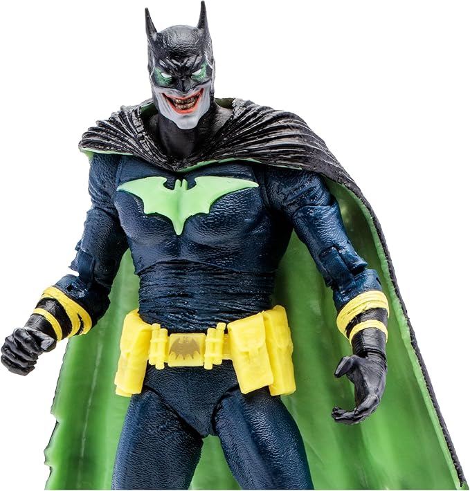 McFarlane Toys - DC Multiverse Batman of Earth -22 Infected Glow in The Dark Edition 7in Action Figure, Gold Label, Amazon Exclusive - Figurio