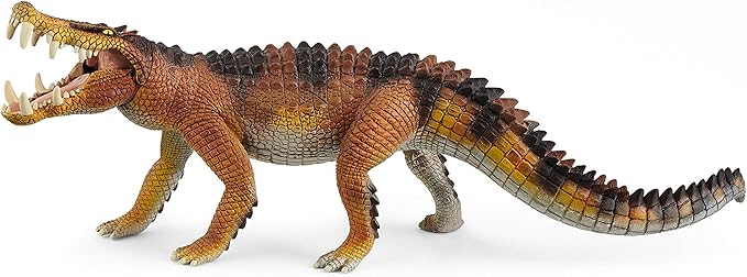 Schleich Dinosaurs, Large Dinosaur Toys for Boys and Girls, Realistic Kaprosuchus Toy with Movable Jaw, Ages 4+ - Figurio