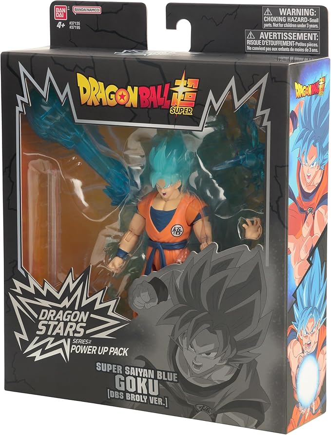 Dragon Ball Super Bandai Dragon Stars - SS Blue Goku (Power up Pack) Action Figure - Figurio