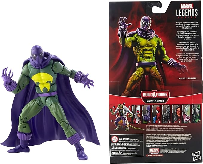 Spider-Man Legends Series 6-inch Marvel's Prowler - Figurio