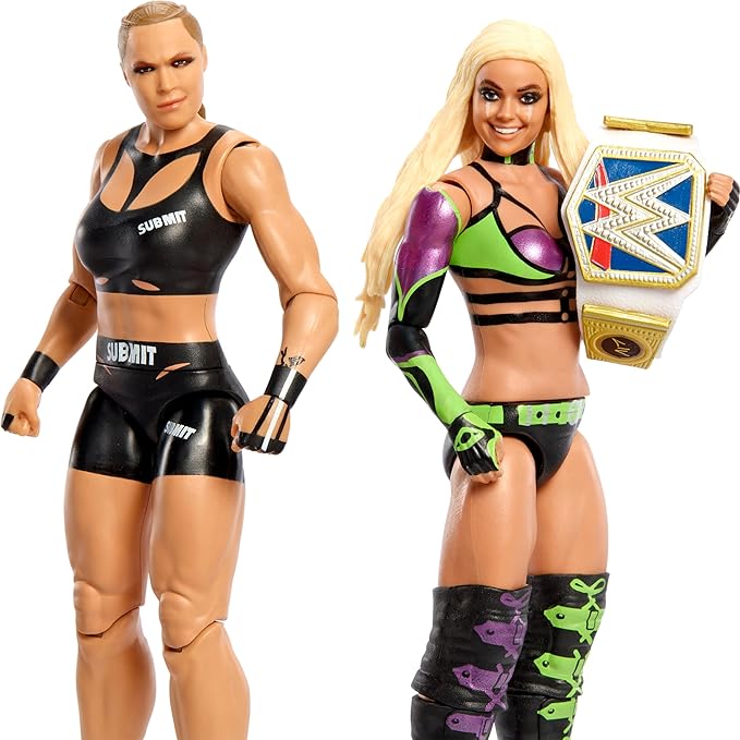 Mattel WWE Championship Showdown Ronda Rousey vs Liv Morgan 2-Pack - Figurio