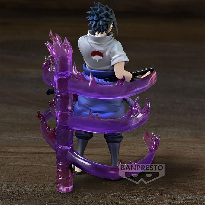 Banpresto - Naruto Shippuden - Uchiha Sasuke II, Bandai Spirits Effectreme Figure - Figurio