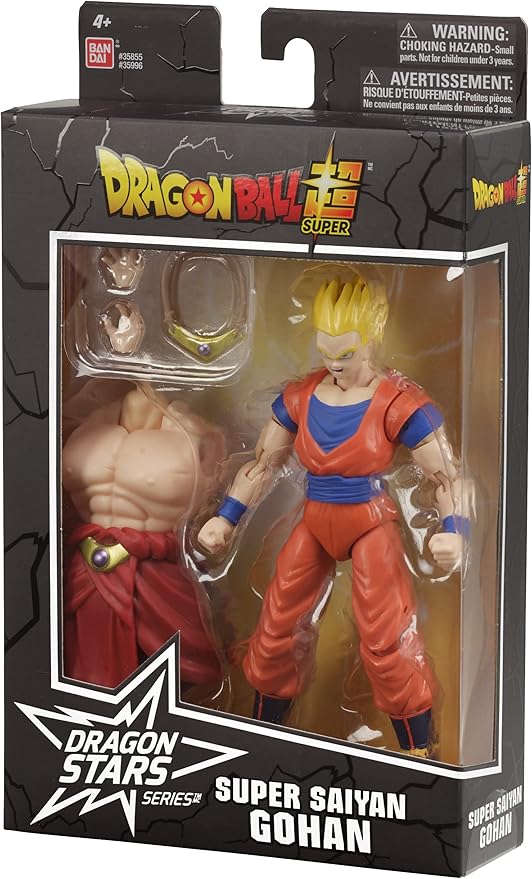 Dragon Ball Super - Dragon Stars - Super Saiyan Gohan, 6.5" Action Figure - Figurio