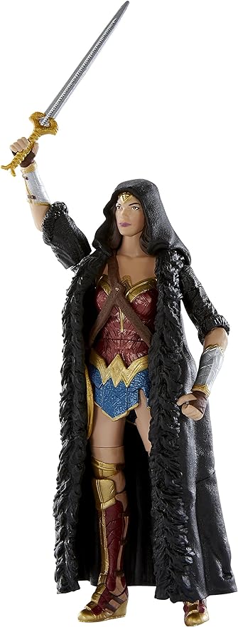 DC Comics Multiverse Wonder Woman Caped Figure, 6" - Figurio