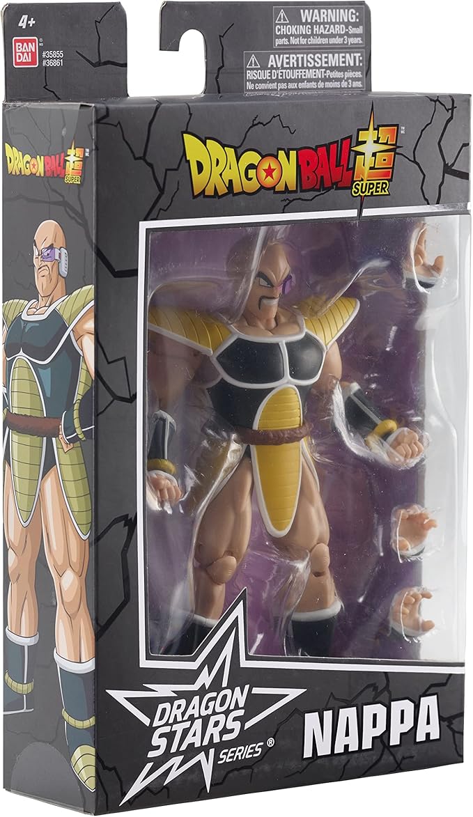 Dragon Stars Series - Dragon Ball Super - Nappa, 6.5" Action Figure - Figurio