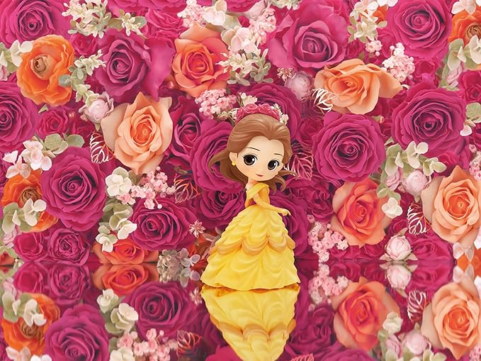 Banpresto - Disney Characters - Flower Style - Belle (ver. B), Bandai Spirits Q Posket Figure - Figurio