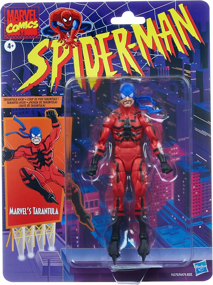 Marvel Legends Series Tarantula, Spider-Man Legends Collectible 6 Inch Action Figures - Figurio