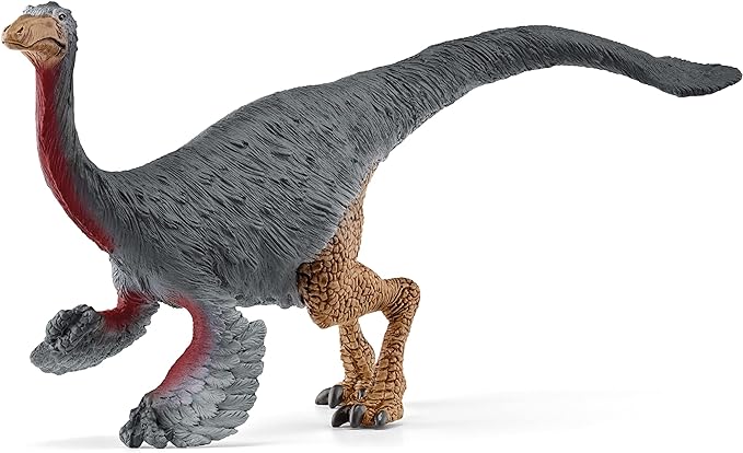 Schleich Dinosaurs Realistic Gallimimus Dinosaur Figurine - Detailed Prehistoric Jurassic Dino Toy, Highly Durable for Education and Fun for Boys and Girls, Gift for Kids Ages 4+ - Figurio