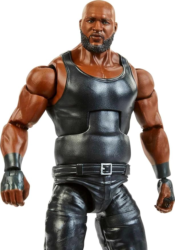 Mattel WWE Omos Elite Collection Action Figure, Deluxe Articulation & Life-like Detail with Iconic Accessories, 6-inch - Figurio