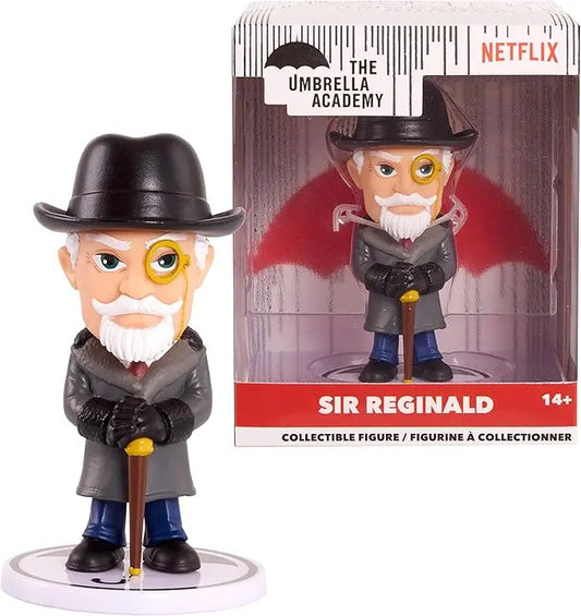 Just Play The Umbrella Academy 3.25 Inch Stylized Collectible Figure, Sir Reginald Hargreeves, Kids Toys for Ages 14 Up - Figurio