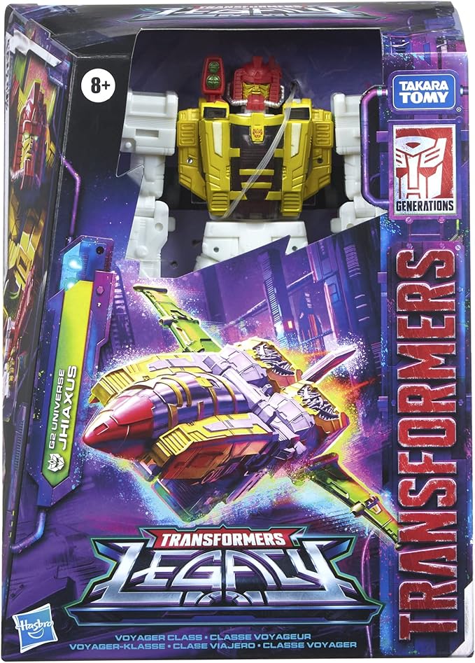 Transformers Toys Generations Legacy Voyager G2 Universe Jhiaxus Action Figure - Kids Ages 8 and Up, 7-inch - Figurio