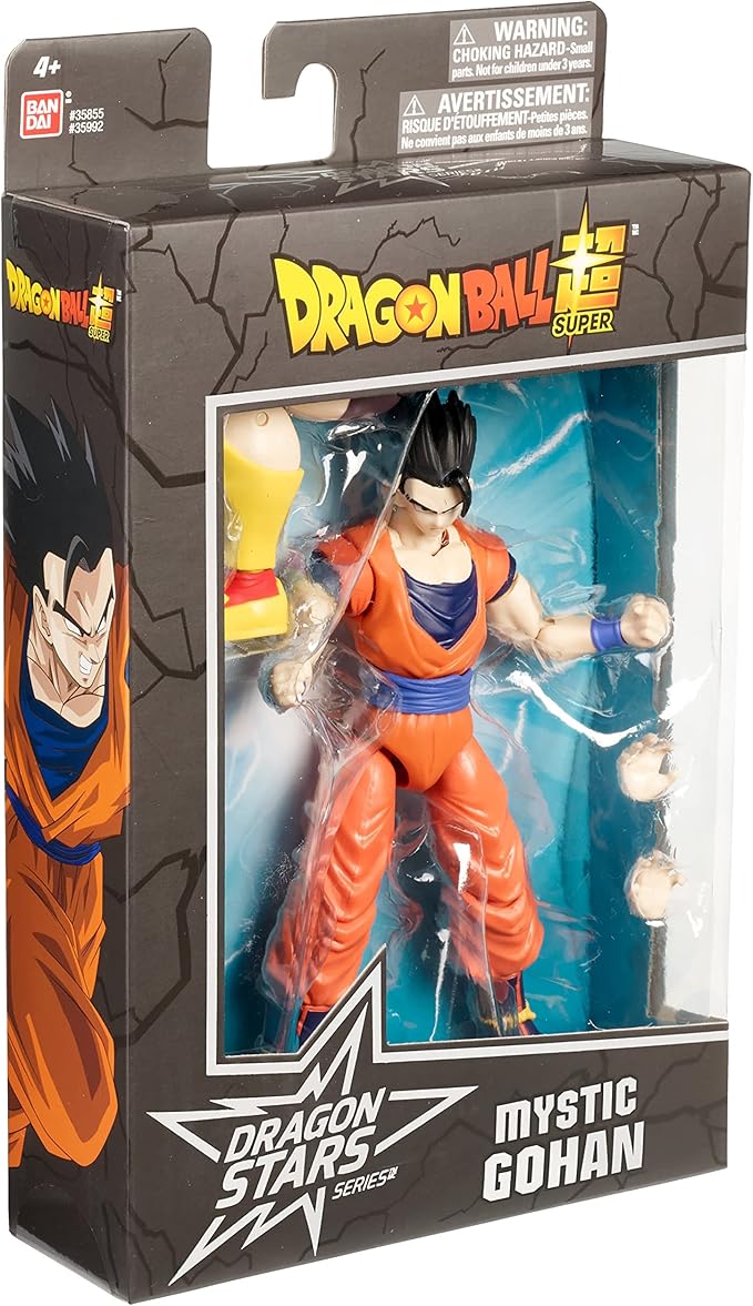 Bandai America - Dragon Ball Super Dragon Stars Mystic Gohan - Figurio