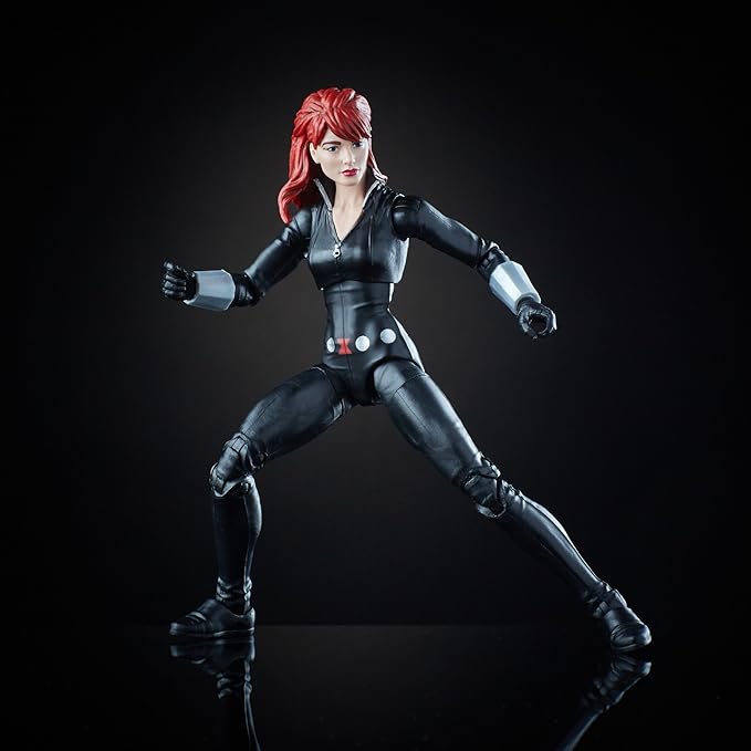 Marvel Legends Series 6-inch Black Widow with Motorcycle - Figurio