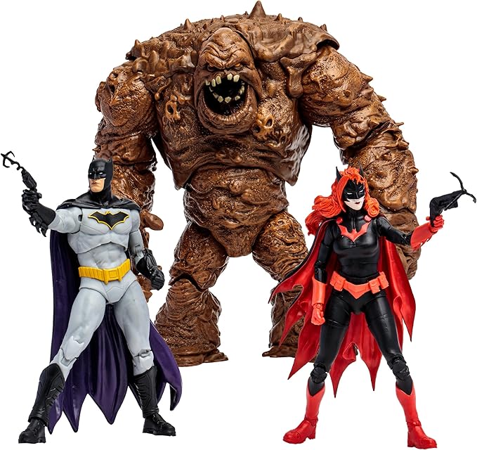 McFarlane Toys - DC Multiverse Clayface Batman & Batwoman 3pk, Gold Label, Amazon Exclusive - Figurio