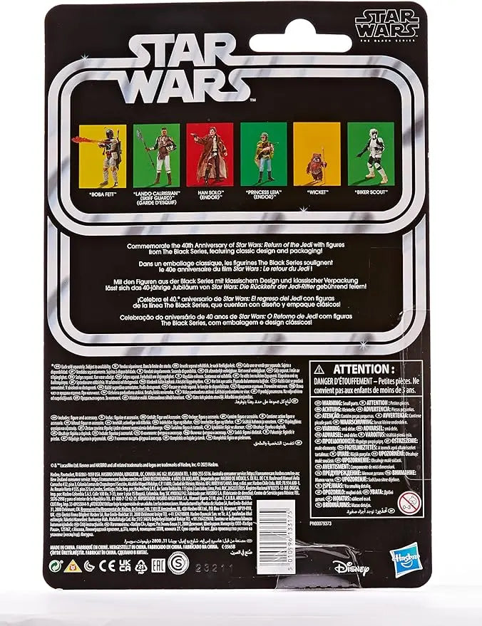 STAR WARS The Black Series Han Solo, Return of The Jedi 40th Anniversary 6-Inch Collectible Action Figures, Ages 4 and Up - Figurio