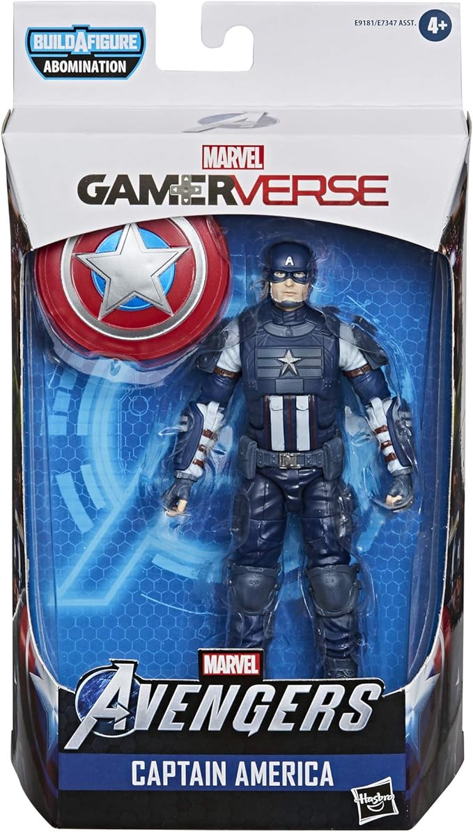 Hasbro Marvel Legends Series Gamerverse 6-inch Collectible Captain America Action Figure Toy, Ages 4 and Up - Figurio