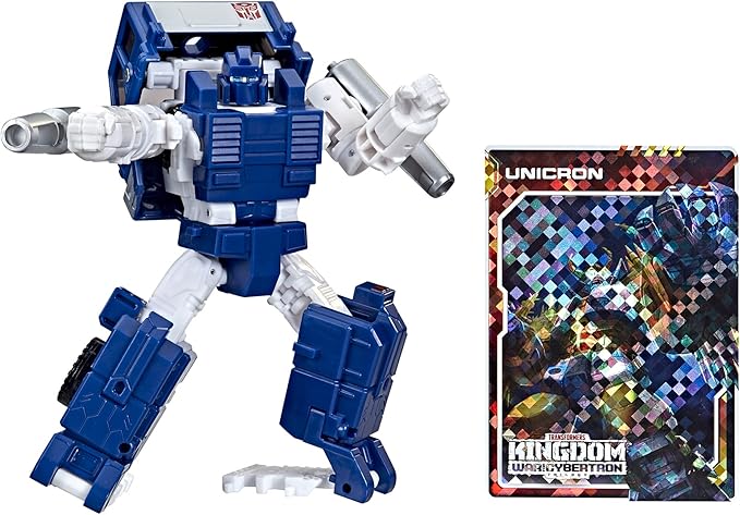 Transformers Toys Generations War for Cybertron: Kingdom Deluxe WFC-K32 Autobot Pipes Action Figure - Kids Ages 8 and Up, 5.5-inch - Figurio