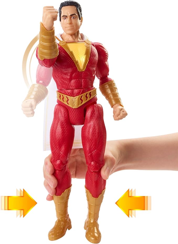 DC Comics Shazam! Thunder Punch Shazam! 12 Action Figure - Figurio