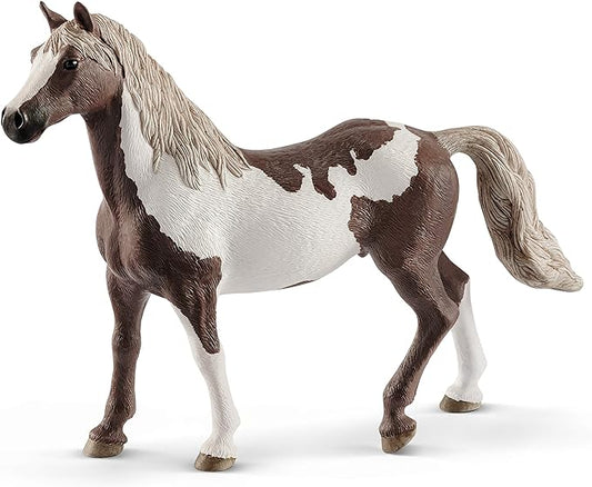 Schleich Horse Club Paint Horse Gelding Figurine - Detailed Horse Toy with Spotted Pattern, Durable for Education and Imaginative Play for Boys and Girls, Gift for Kids Ages 5+ - Figurio