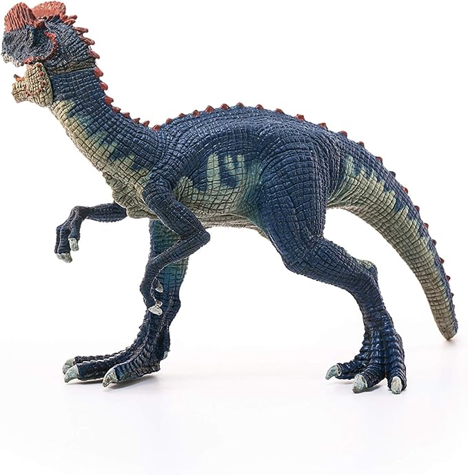 Schleich Dinosaurs, Jurassic Era velociraptor Dinosaur Toys for Boys and Girls, Dilophosaurus Toy Figure, Ages 4+ - Figurio