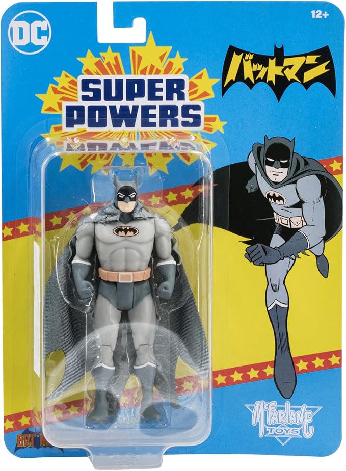 McFarlane Toys - DC Super Powers Batman: Manga 4.5in Action Figure - Figurio