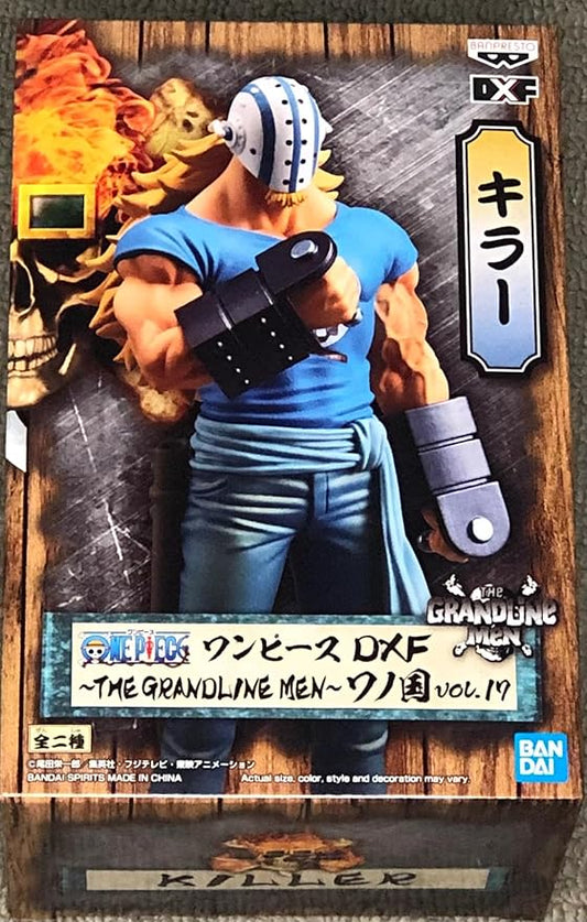 Banpresto ONE Piece GRANDLINE Men WANO Country V17 Killer DXF FIG - Figurio