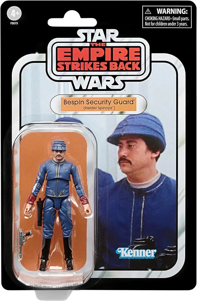 Star Wars The Vintage Collection Bespin Security Guard Helder Spinaza Toy, 3.75-Inch-Scale The Empire Strikes Back Action Figure - Figurio